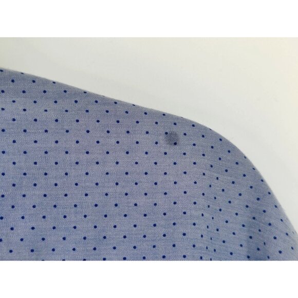 Tommy Hilfiger Blue with dots Regular Fit Button Up Size 2XL - Picture 11 of 11